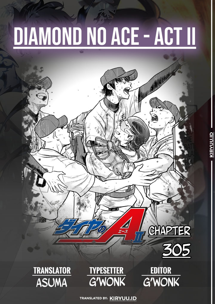 Diamond no Ace Act 2 Bab 305 halaman 1