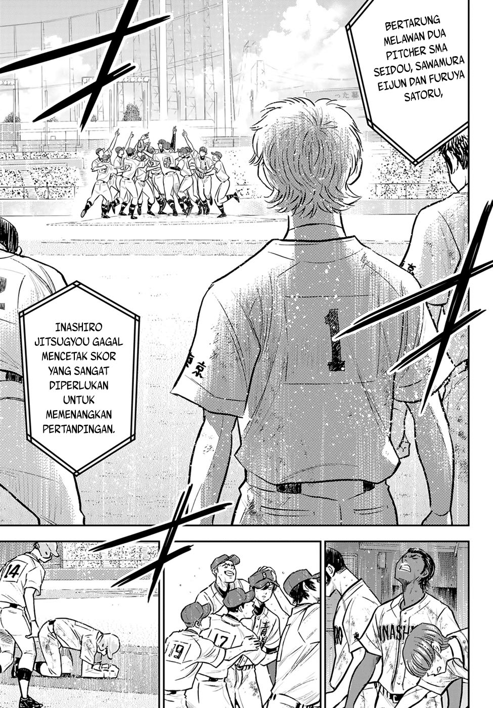 Diamond no Ace Act 2 Bab 305 halaman 7