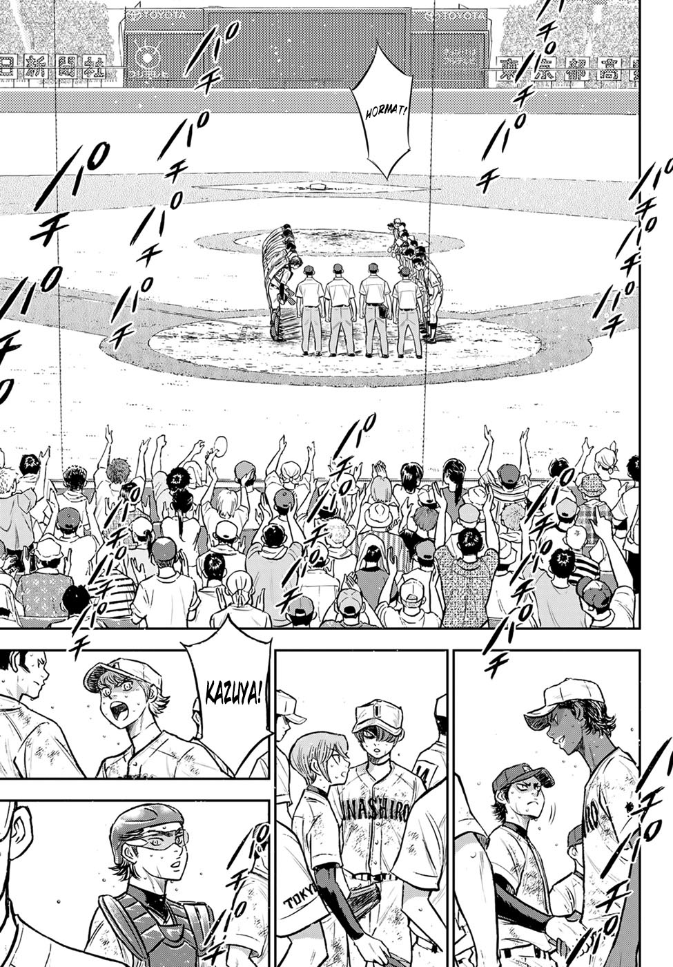 Diamond no Ace Act 2 Bab 305 halaman 11
