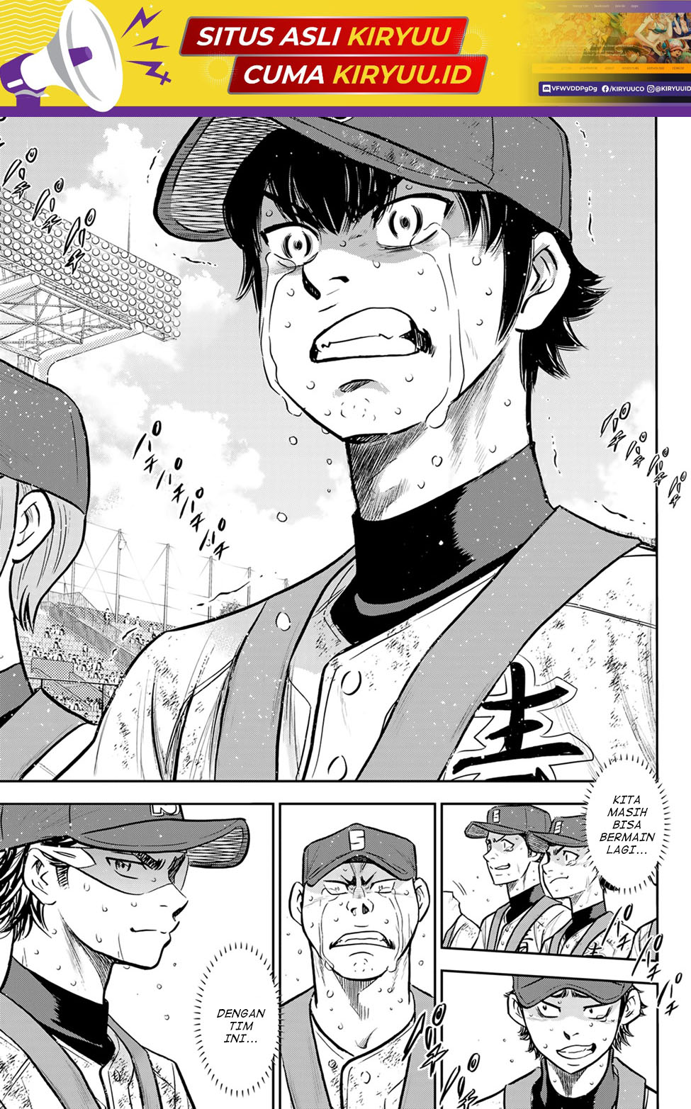 Diamond no Ace Act 2 Bab 305 halaman 18