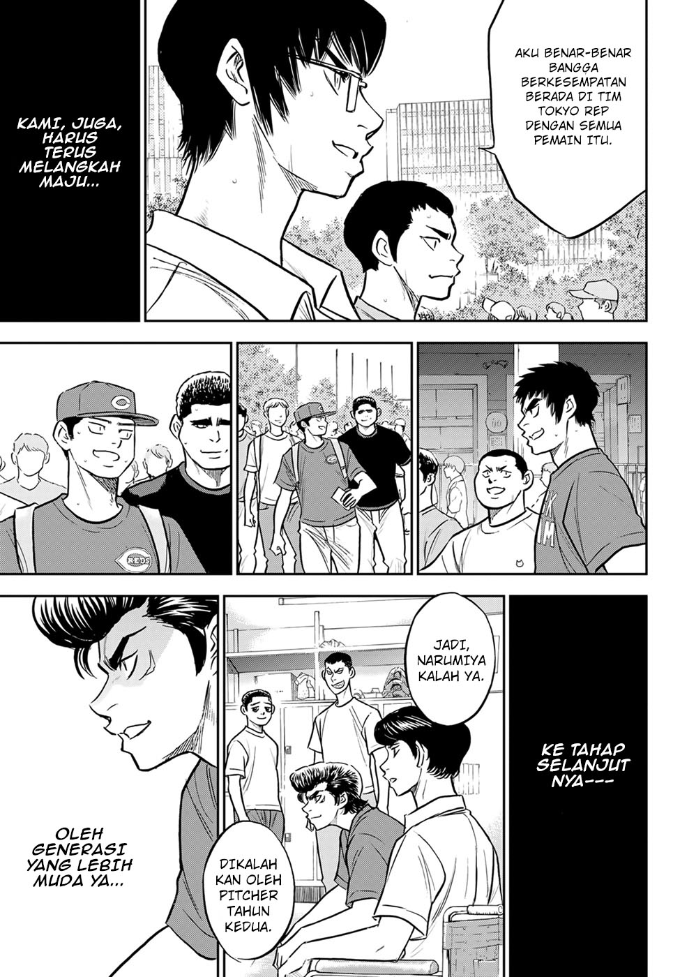 Diamond no Ace Act 2 chapter 306 halaman 9