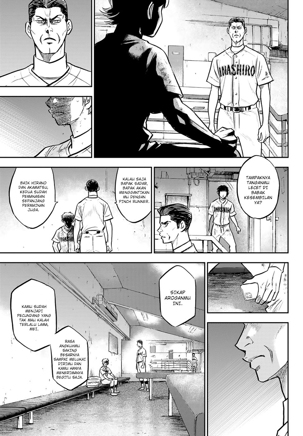 Diamond no Ace Act 2 chapter 306 halaman 18