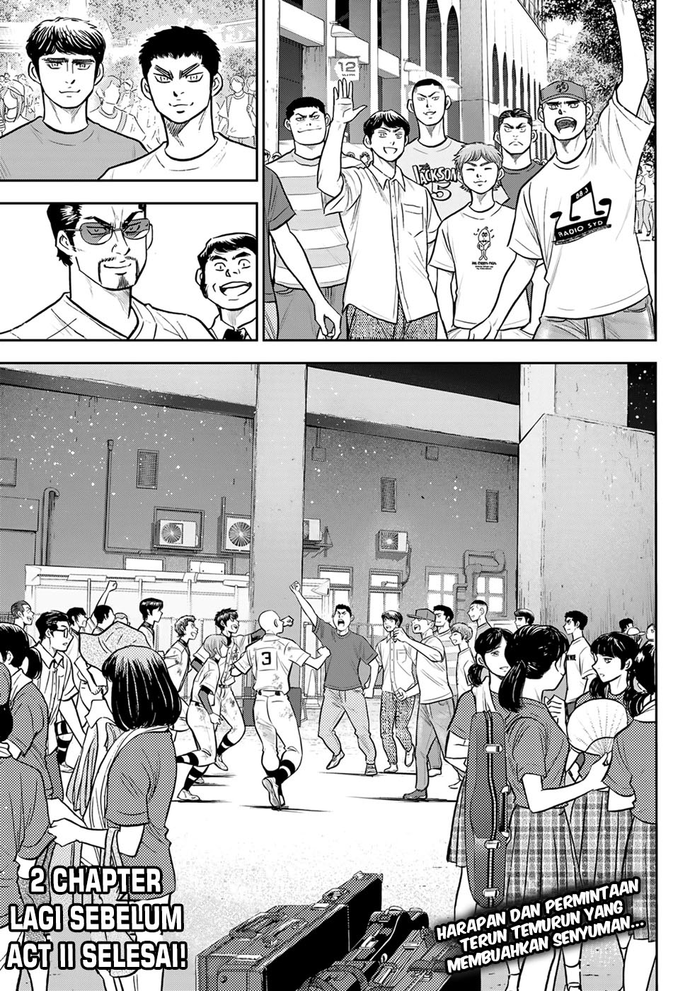Diamond no Ace Act 2 chapter 306 halaman 22