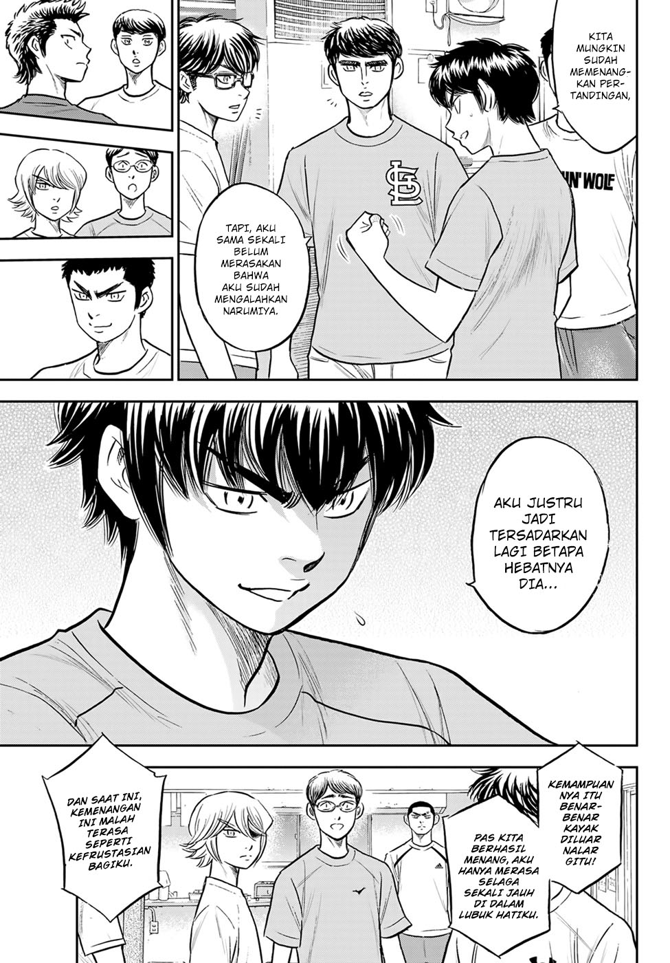Diamond no Ace Act 2 Bab 307 halaman 7