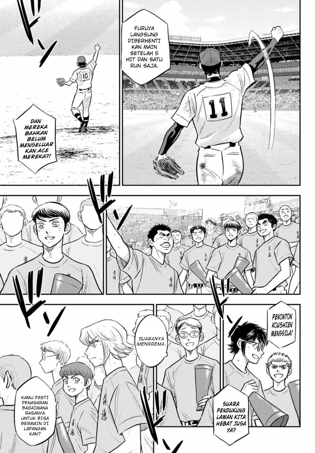 Diamond no Ace Act 2 Bab 308 halaman 14