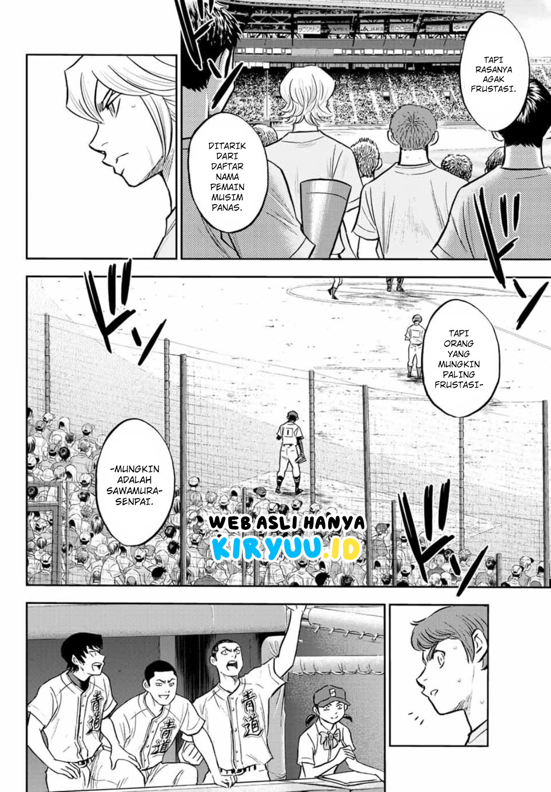 Diamond no Ace Act 2 Bab 308 halaman 15