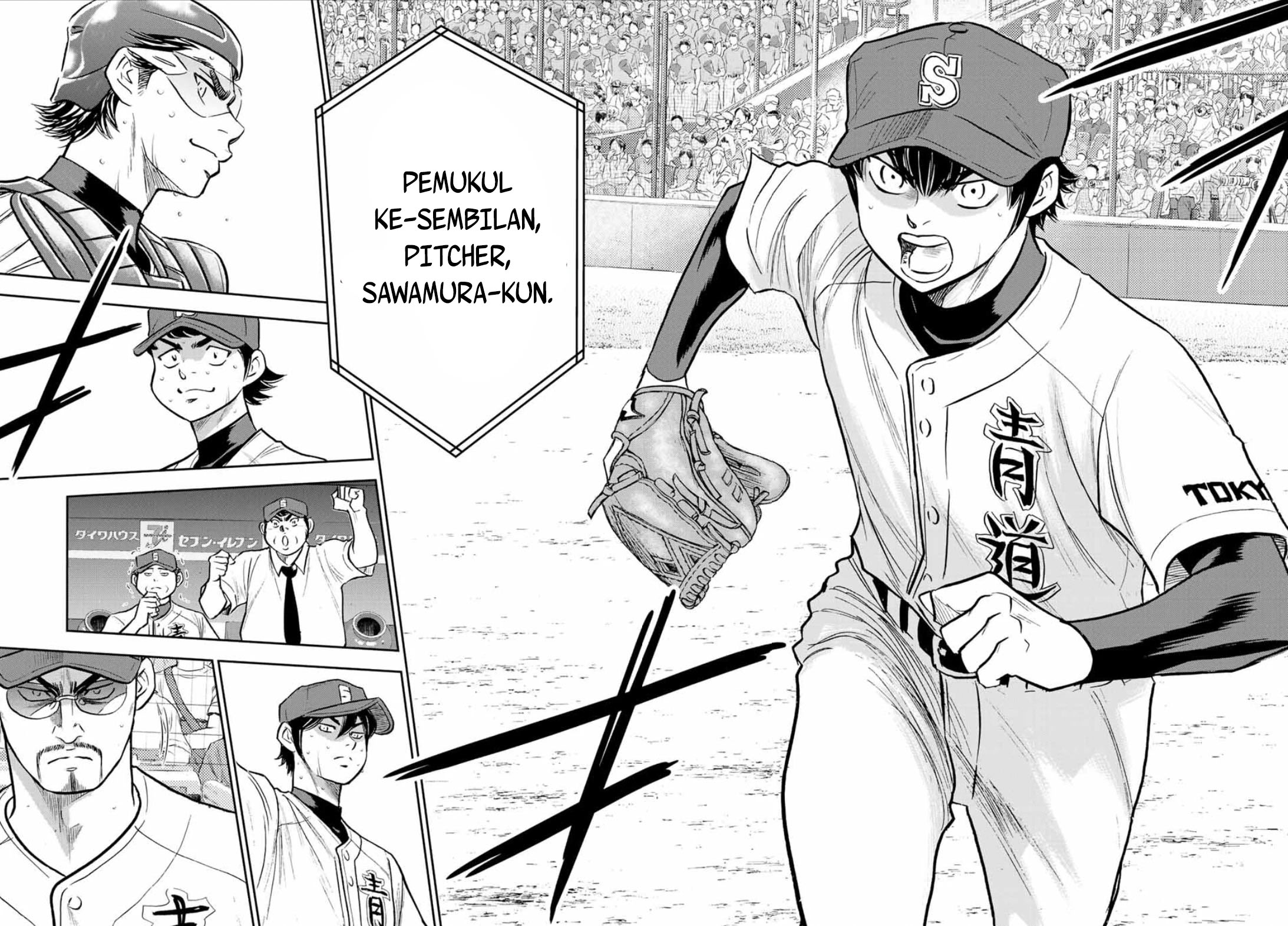 Diamond no Ace Act 2 Bab 308 halaman 19