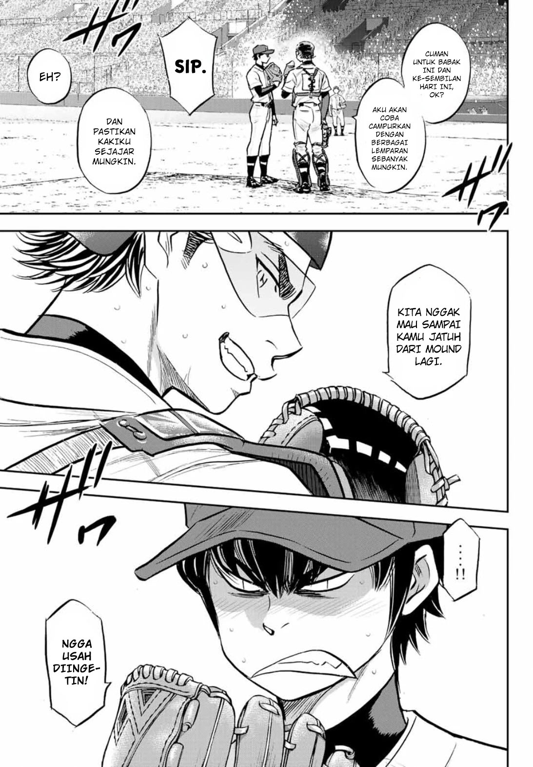 Diamond no Ace Act 2 Bab 308 halaman 23
