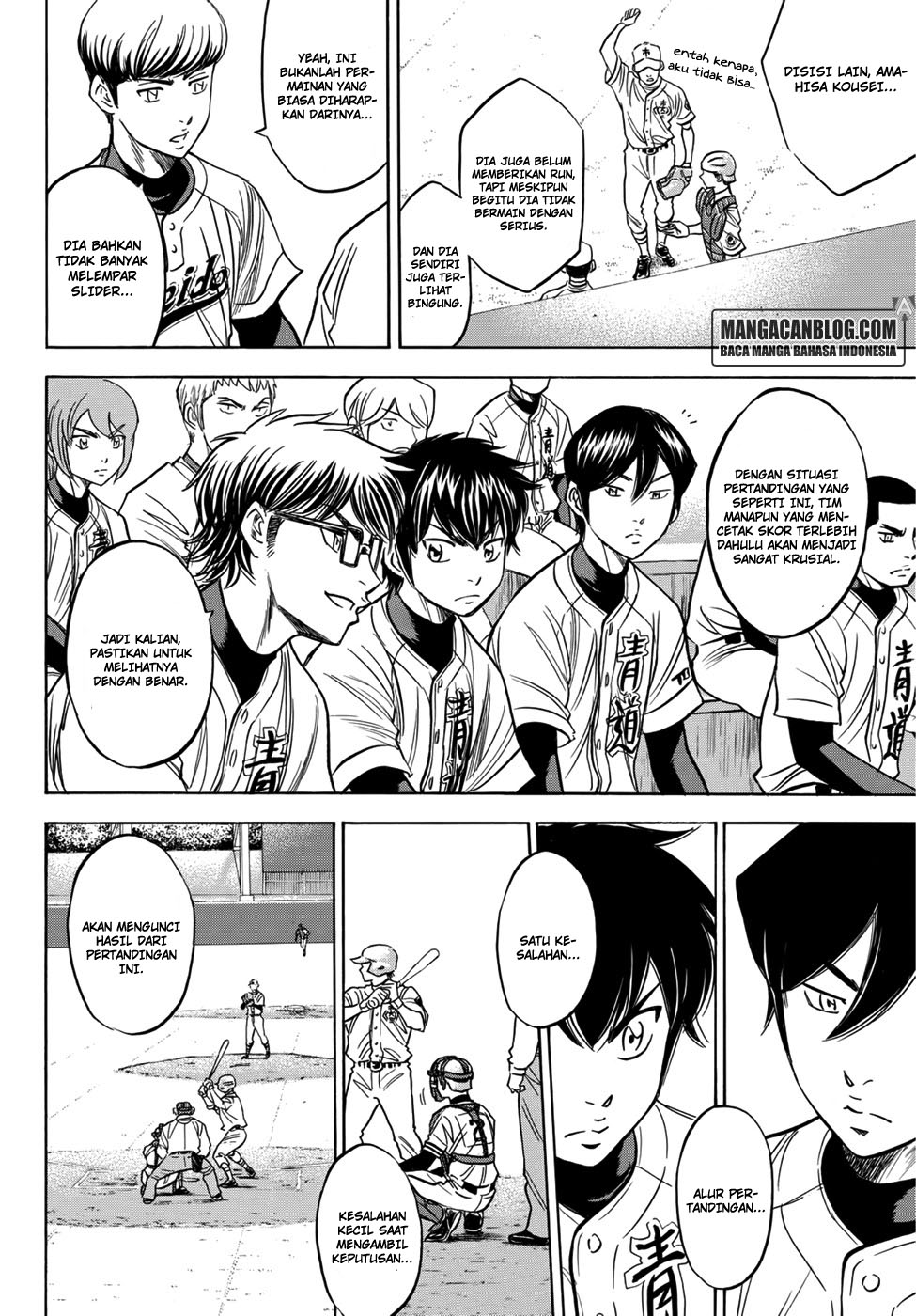 Diamond no Ace Act 2 Bab 31 halaman 4