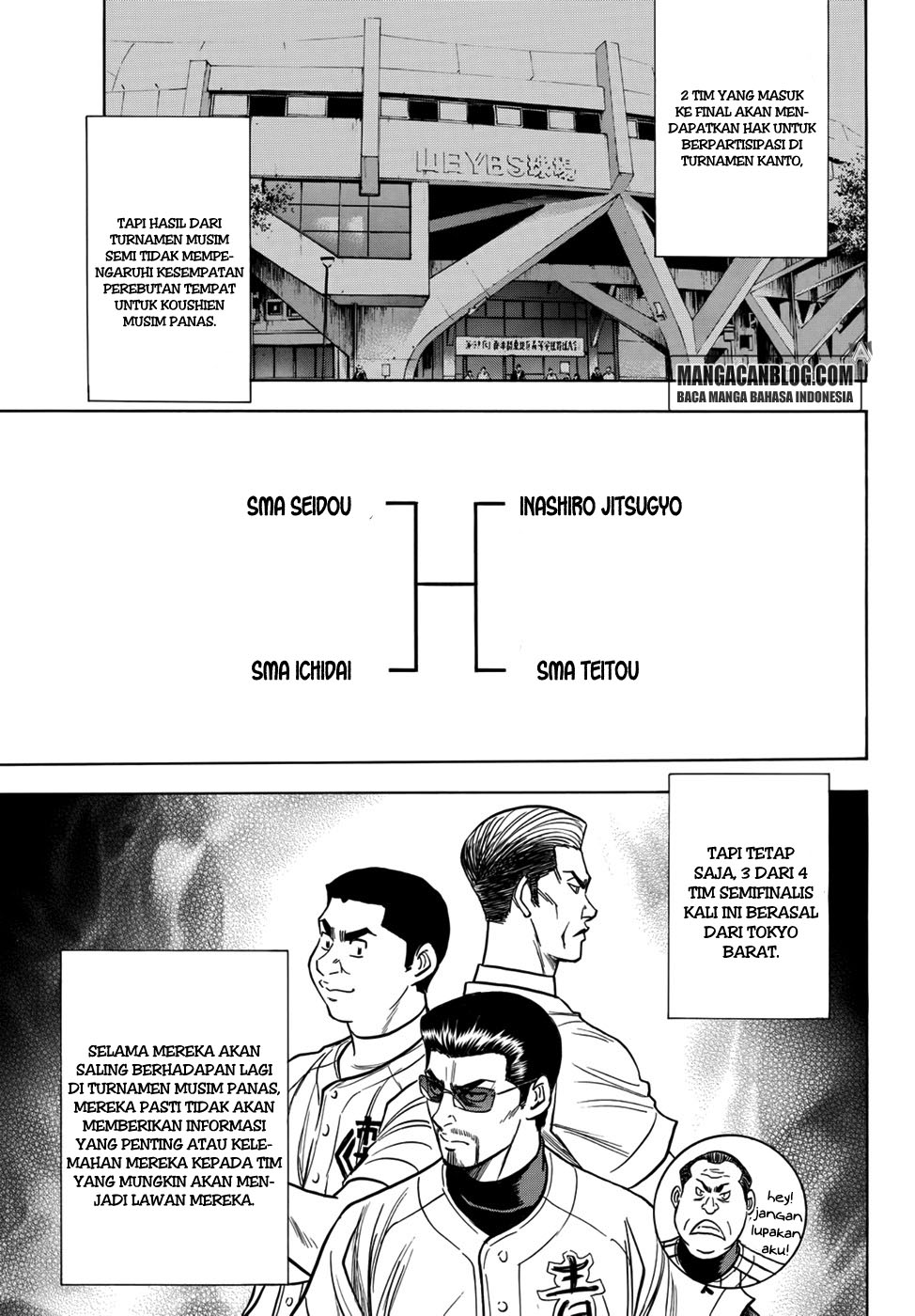 Diamond no Ace Act 2 Bab 31 halaman 14