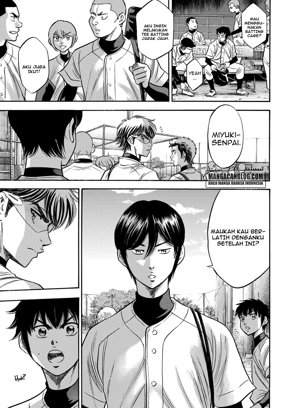 Diamond no Ace Act 2 chapter 33 halaman 19