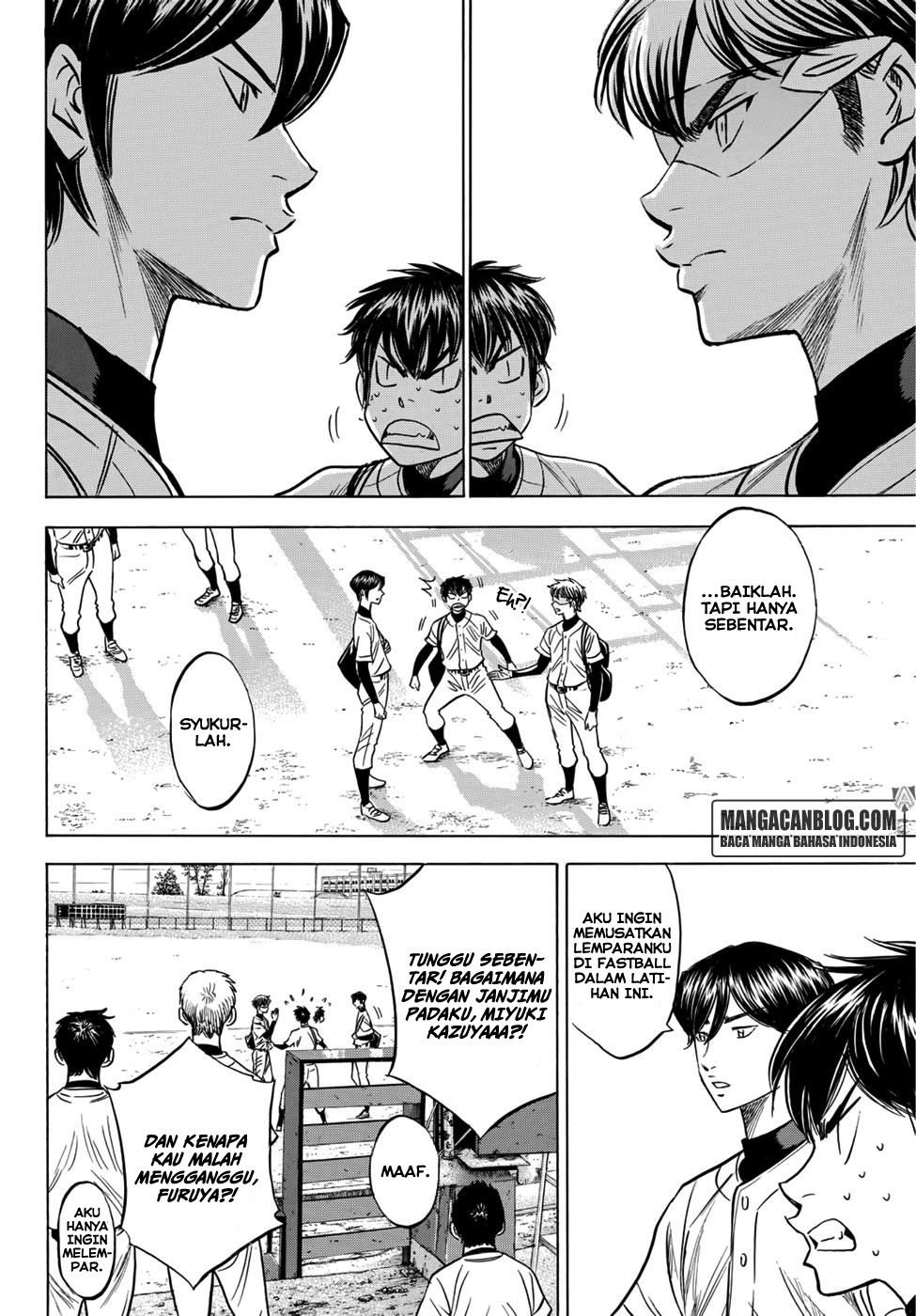Diamond no Ace Act 2 Bab 34 halaman 2