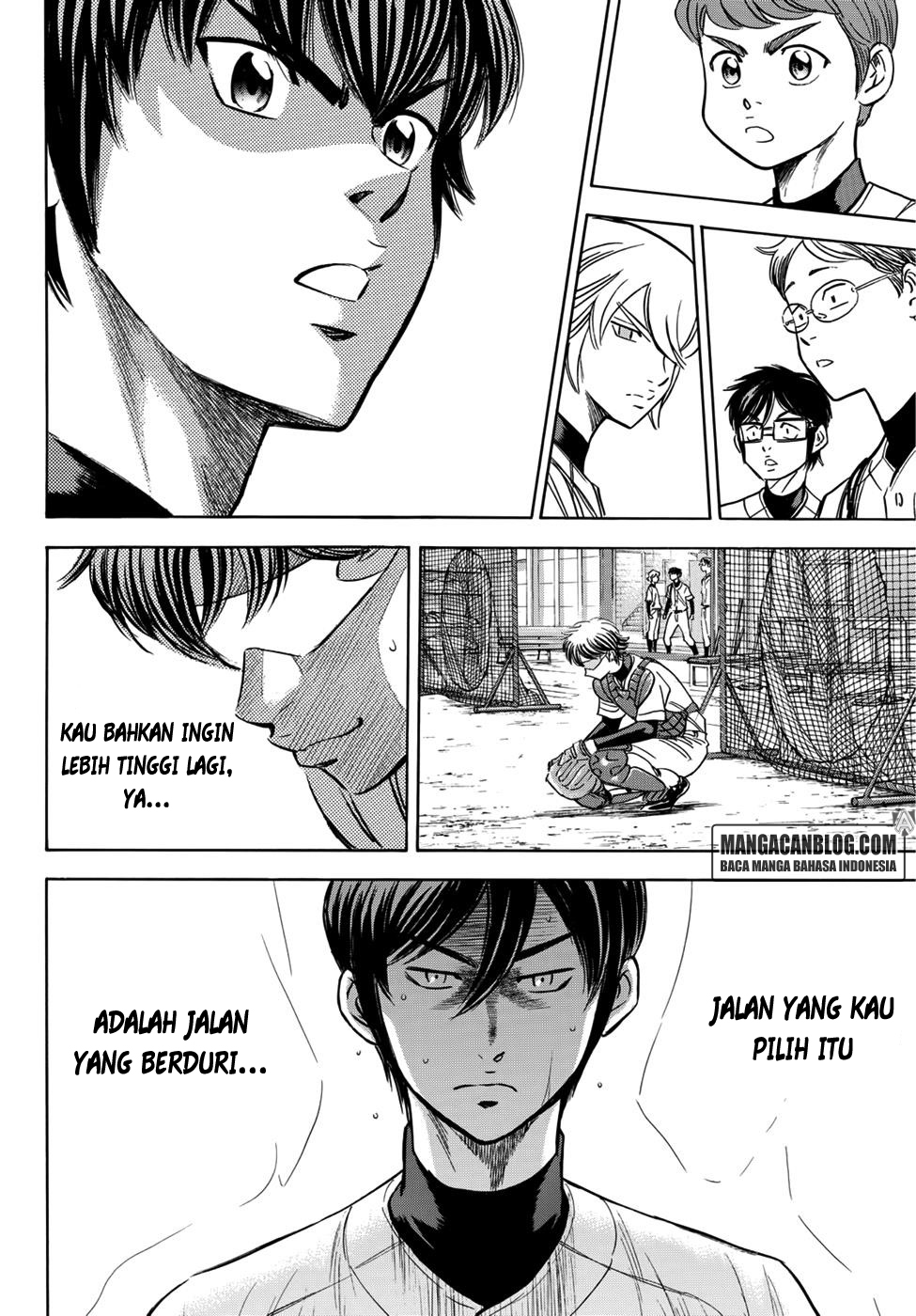 Diamond no Ace Act 2 chapter 35 halaman 4