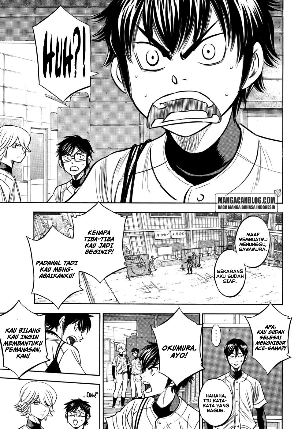 Diamond no Ace Act 2 chapter 35 halaman 9