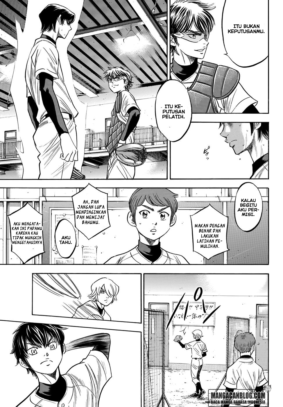 Diamond no Ace Act 2 chapter 35 halaman 11