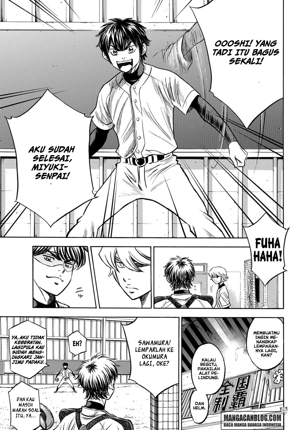 Diamond no Ace Act 2 chapter 35 halaman 15