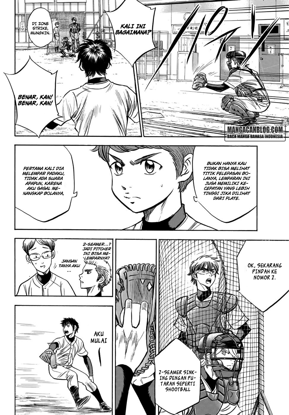 Diamond no Ace Act 2 chapter 36 halaman 4