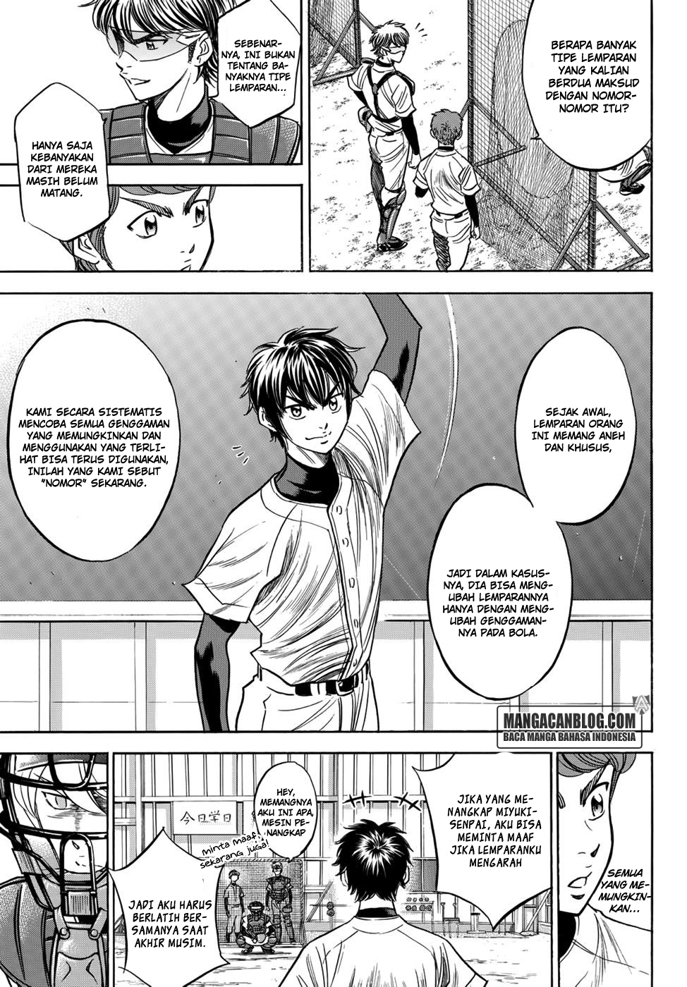 Diamond no Ace Act 2 chapter 36 halaman 7