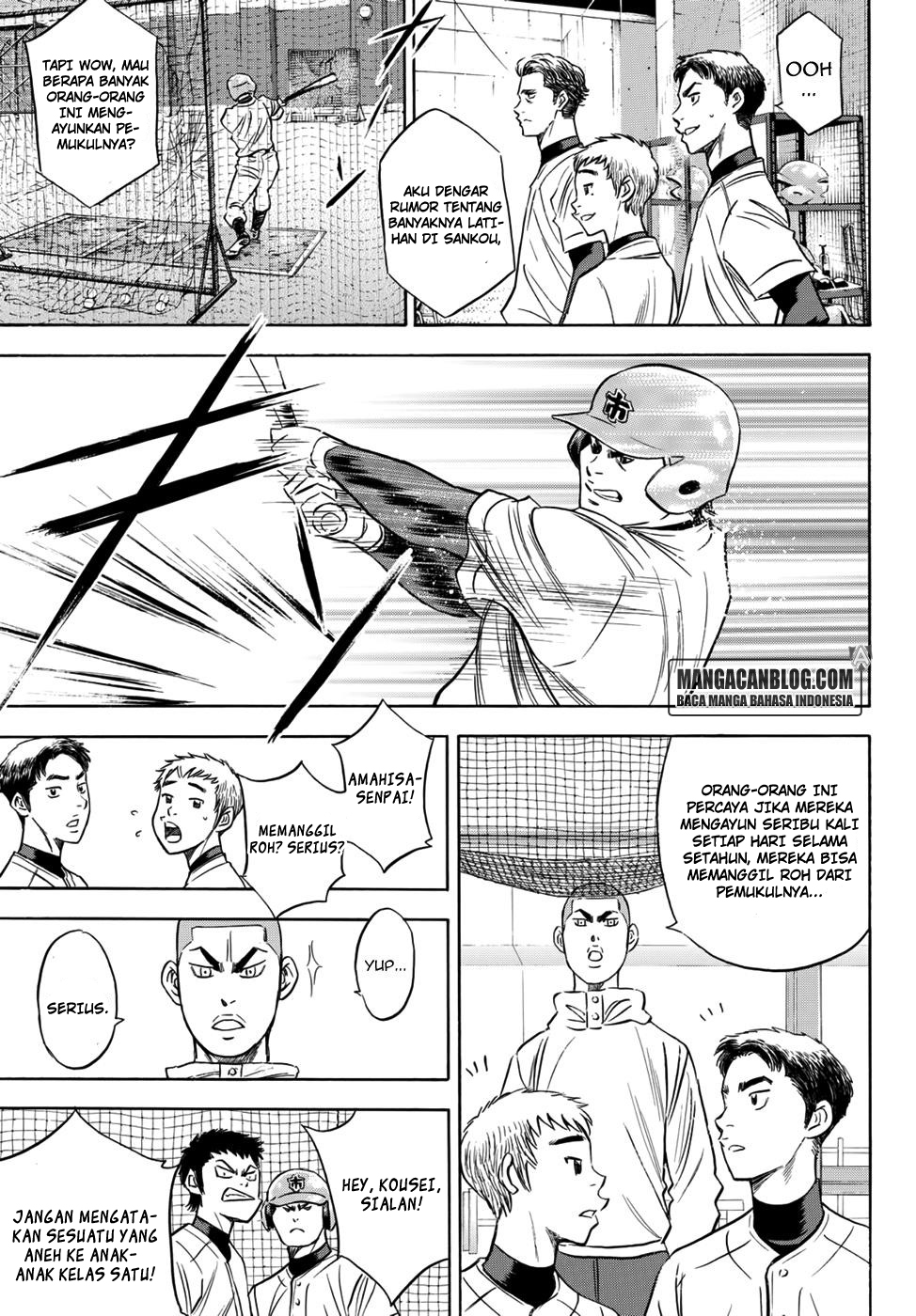 Diamond no Ace Act 2 chapter 36 halaman 15