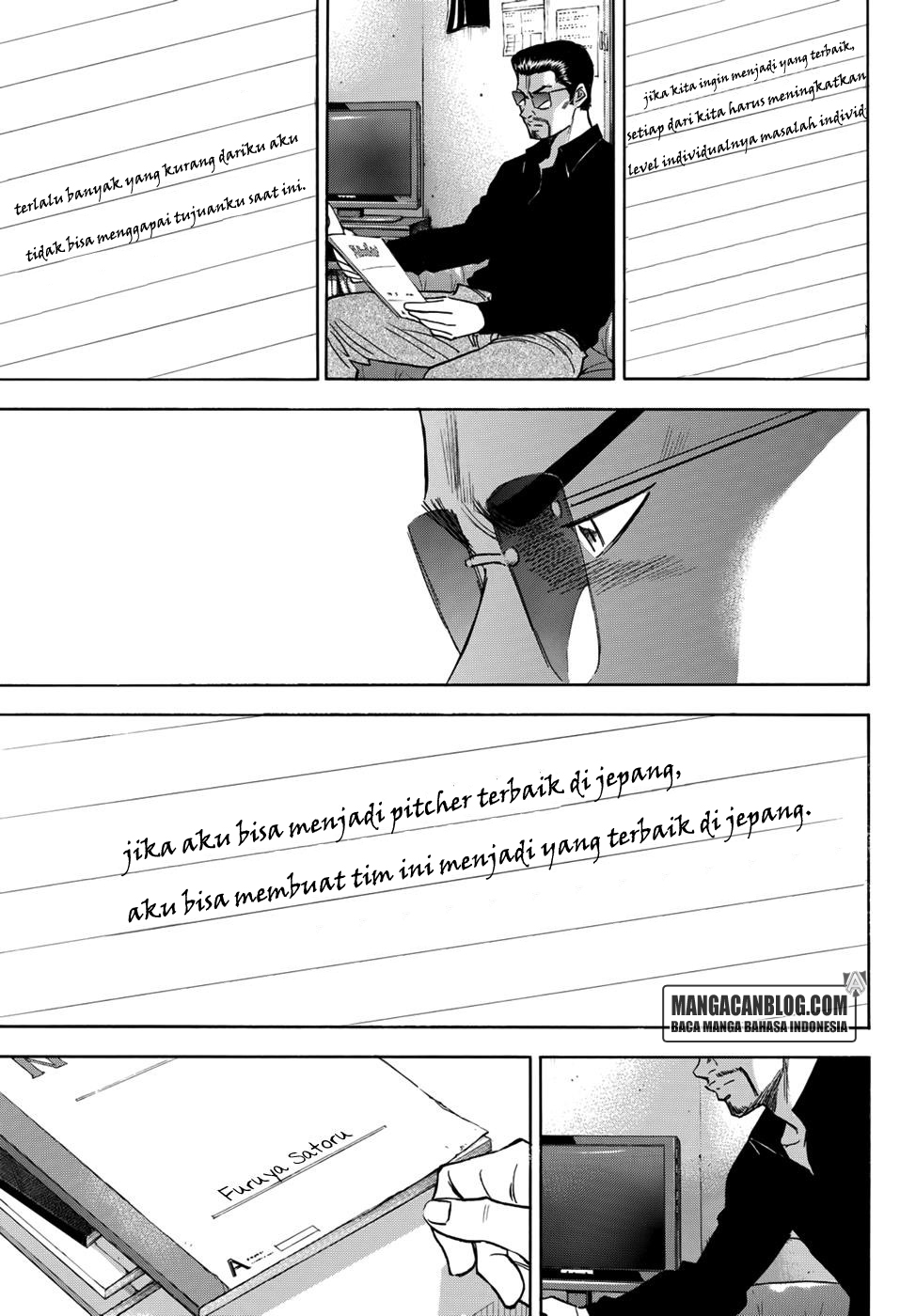 Diamond no Ace Act 2 chapter 36 halaman 19