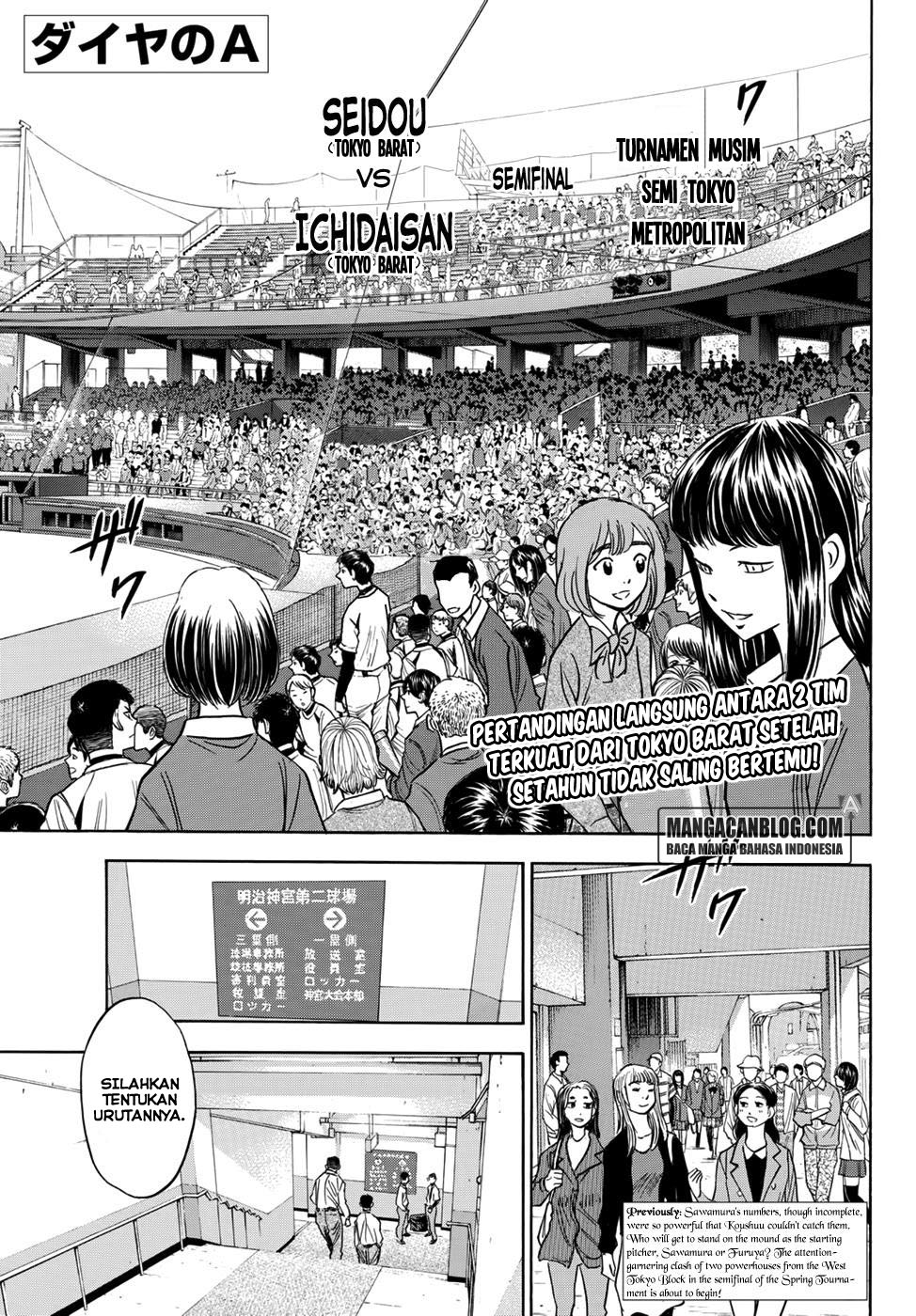 Diamond no Ace Act 2 Bab 37 halaman 3