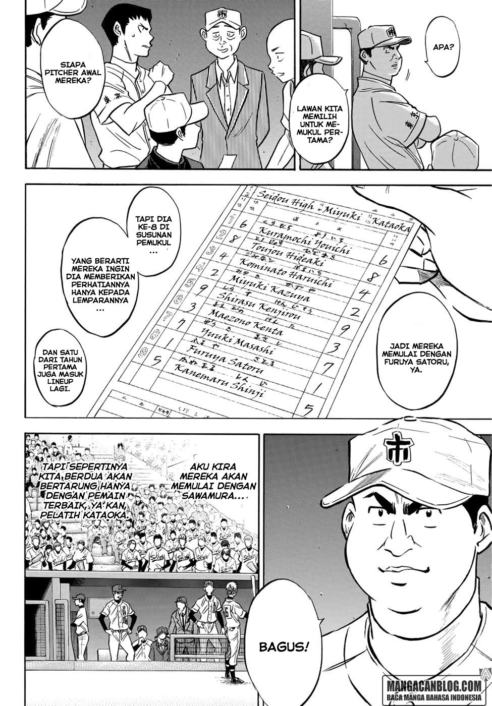 Diamond no Ace Act 2 Bab 37 halaman 6