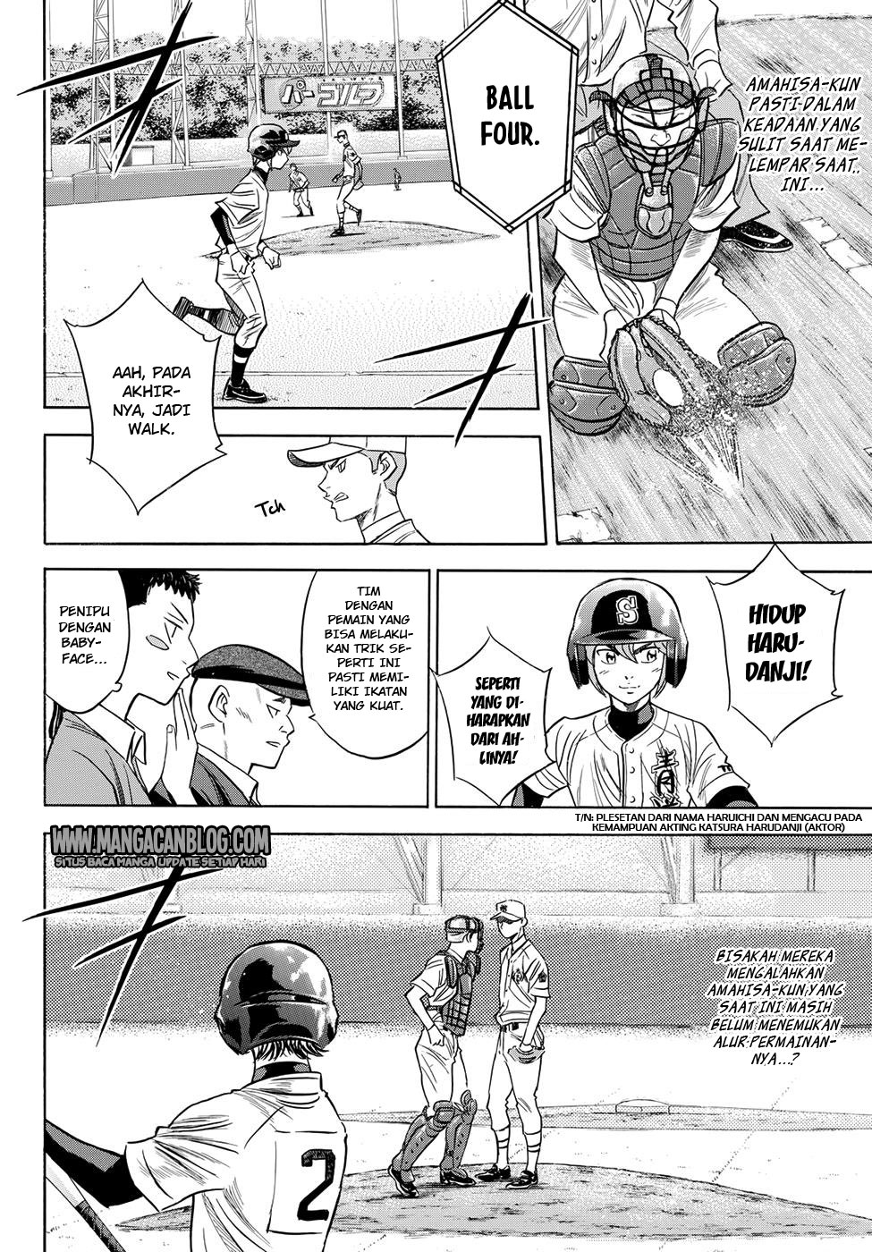 Diamond no Ace Act 2 chapter 38 halaman 4