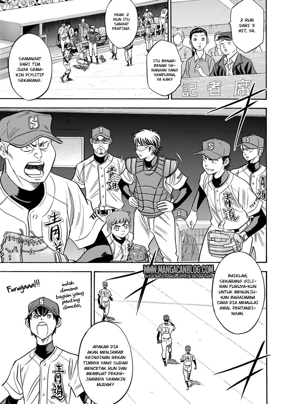 Diamond no Ace Act 2 chapter 38 halaman 19