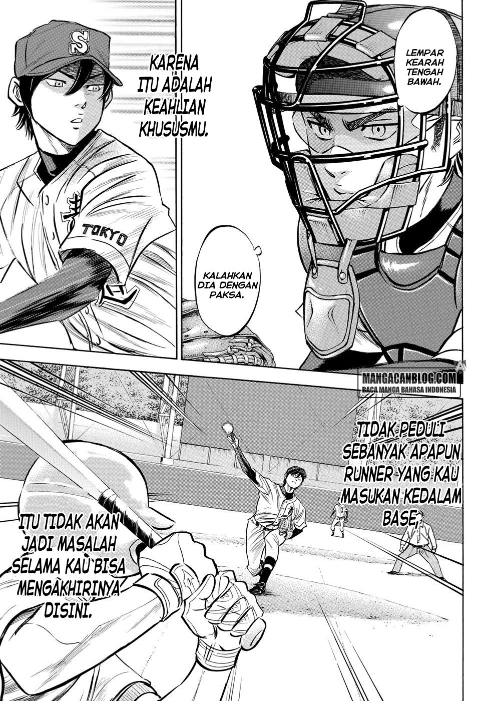 Diamond no Ace Act 2 Bab 39 halaman 9