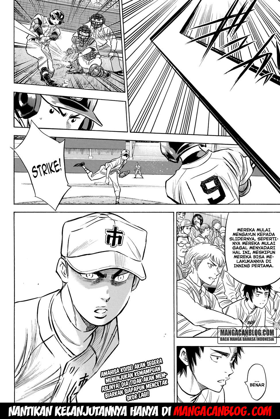 Diamond no Ace Act 2 Bab 39 halaman 19