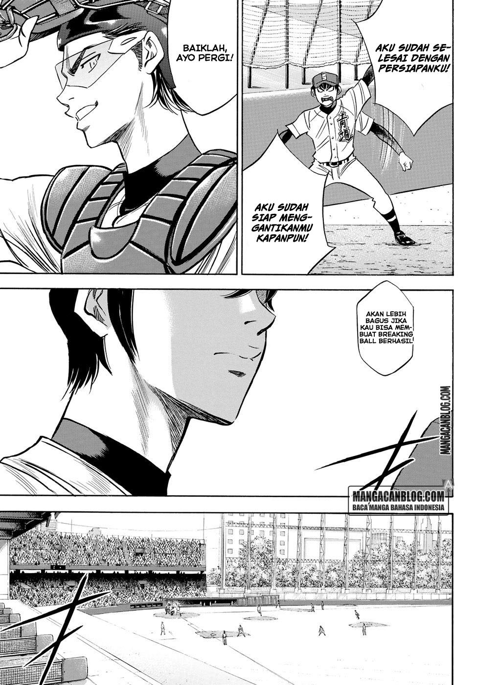 Diamond no Ace Act 2 chapter 40 halaman 8