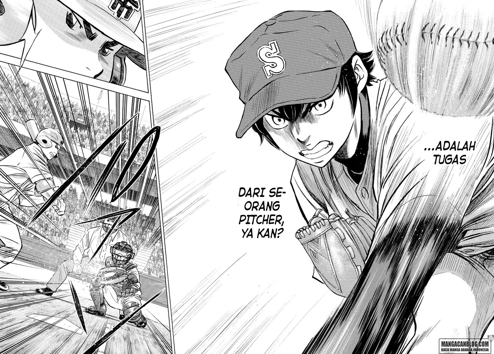Diamond no Ace Act 2 chapter 42 halaman 19