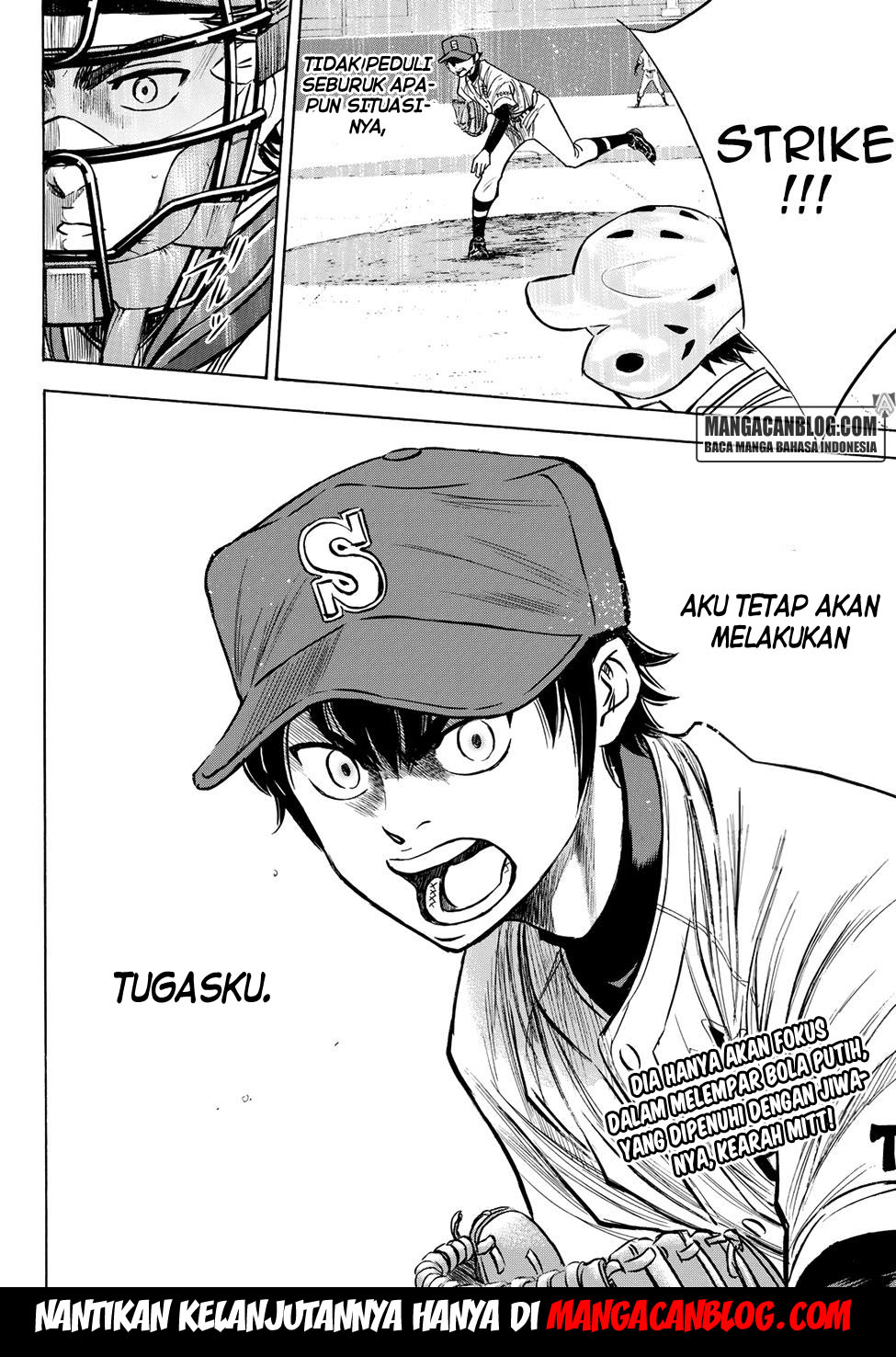 Diamond no Ace Act 2 chapter 42 halaman 20