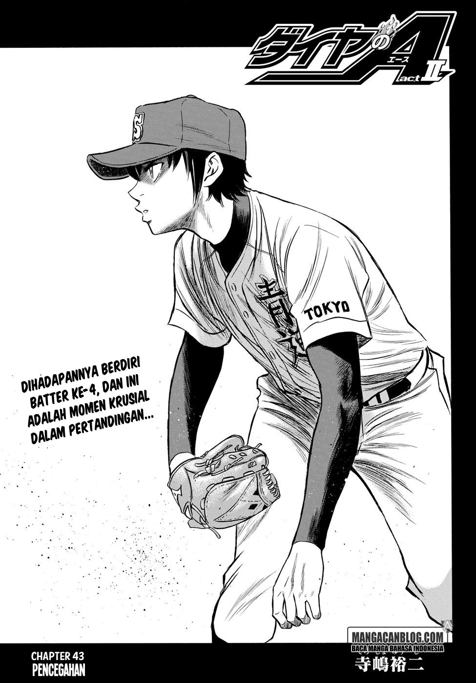 Diamond no Ace Act 2 Bab 43 halaman 1