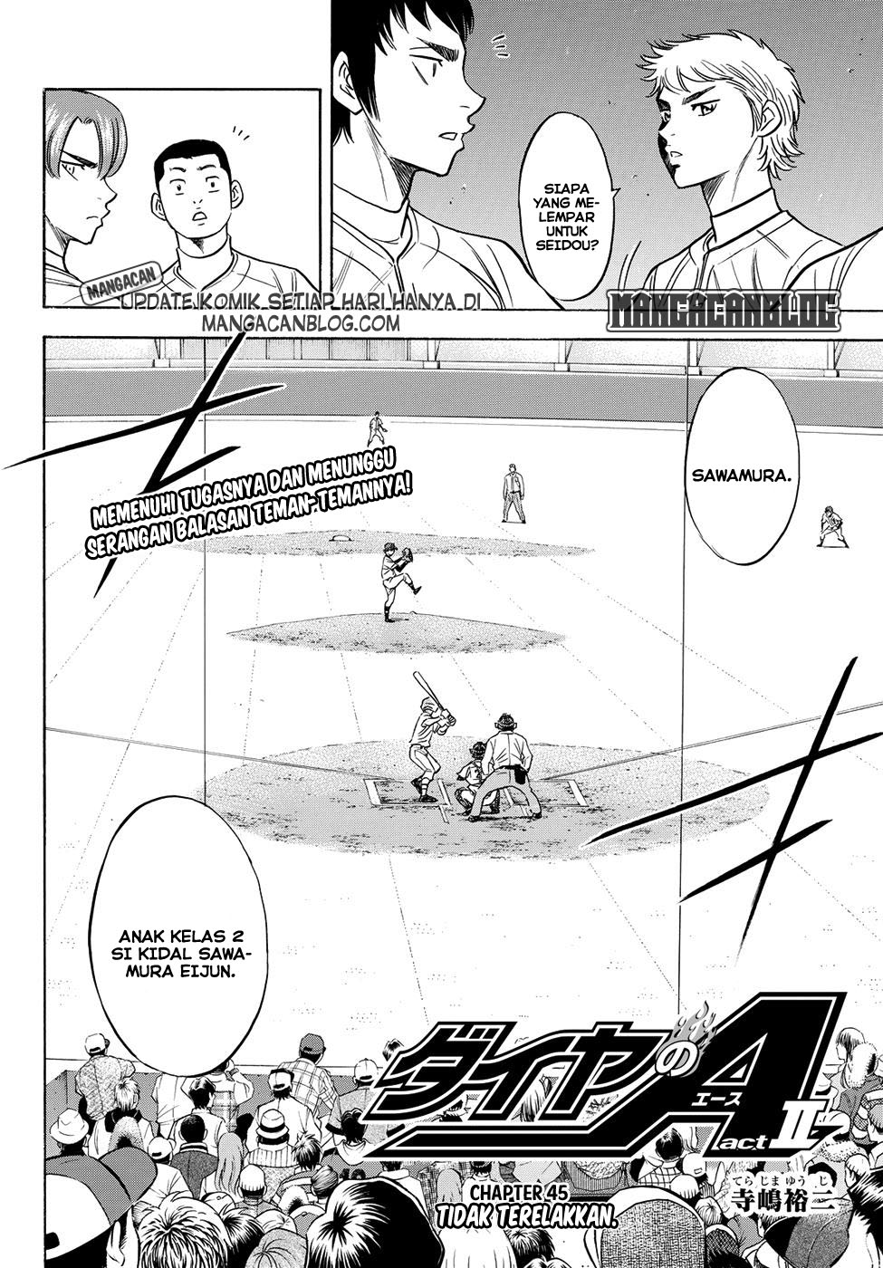 Diamond no Ace Act 2 Bab 45 halaman 2