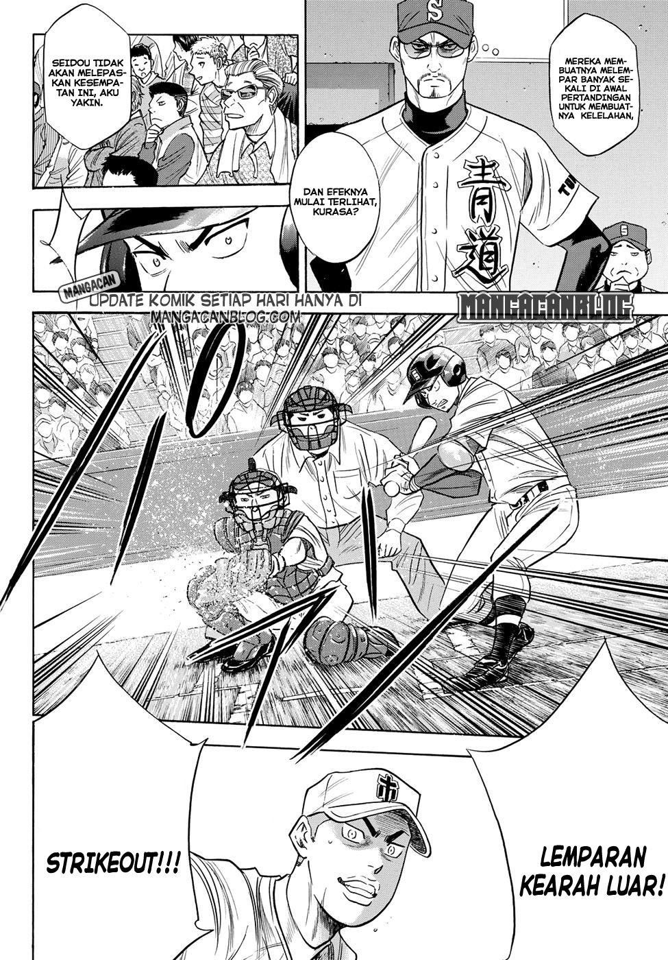 Diamond no Ace Act 2 Bab 45 halaman 14