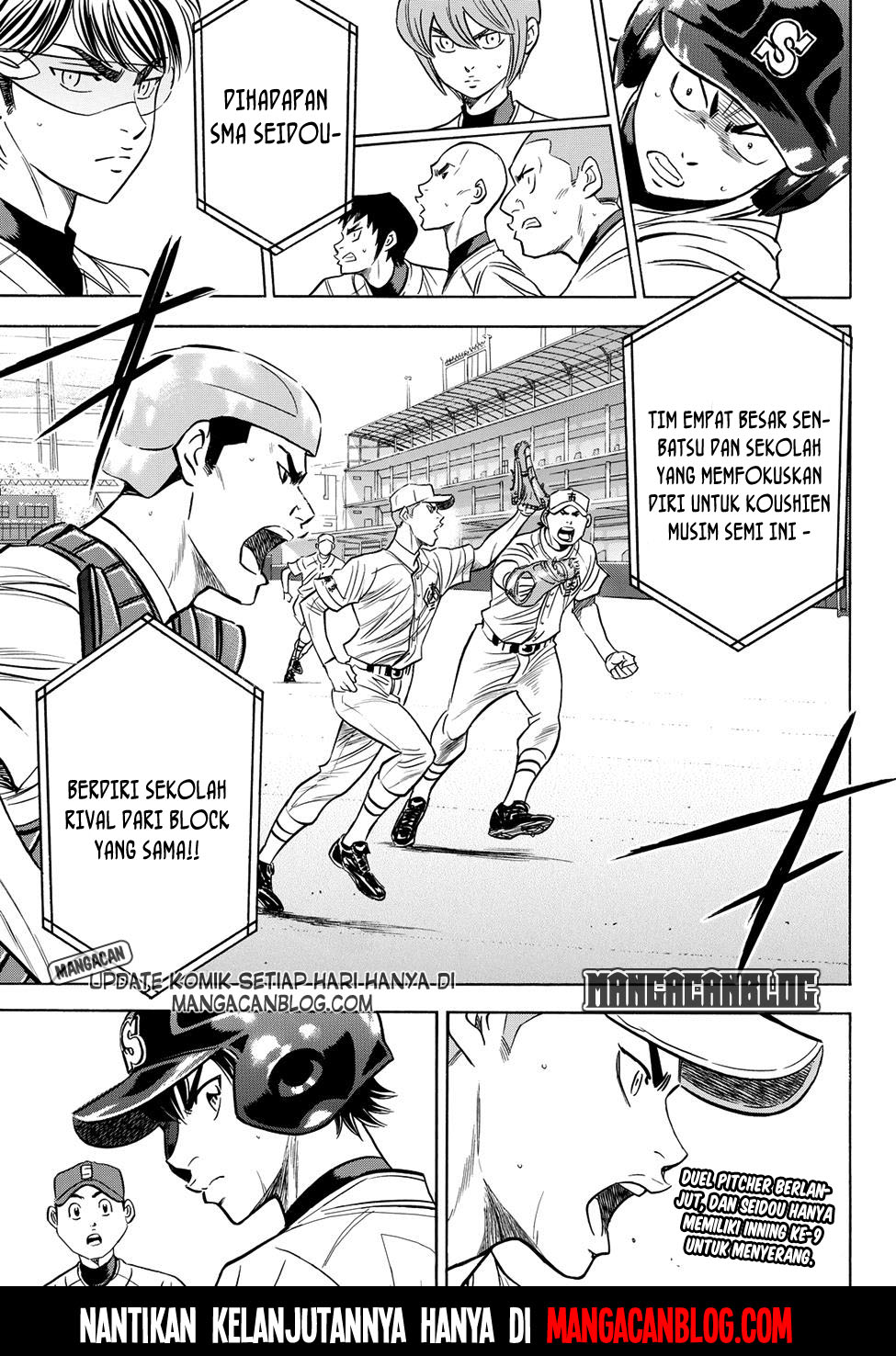 Diamond no Ace Act 2 Bab 45 halaman 19