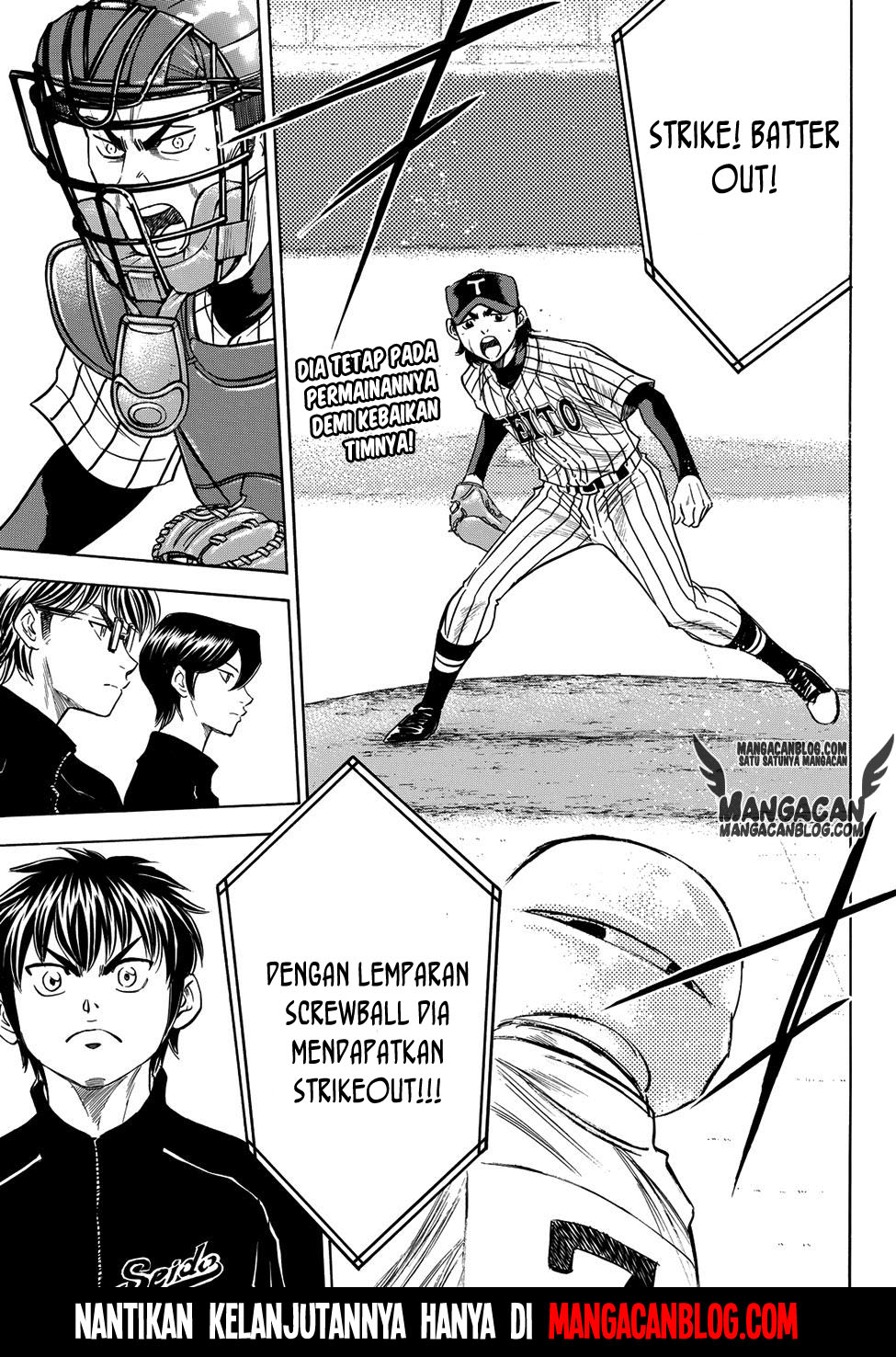 Diamond no Ace Act 2 Bab 47 halaman 18