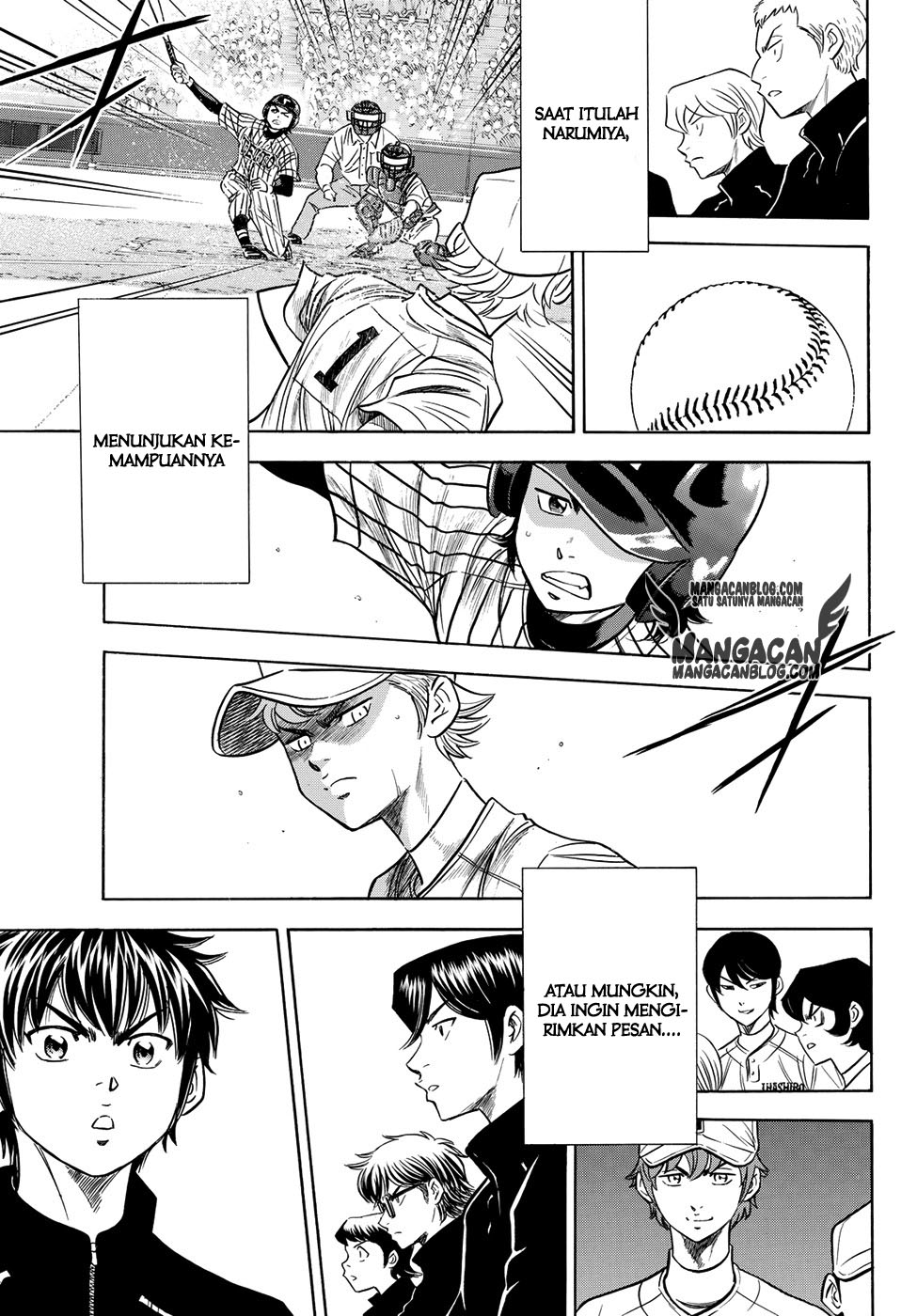 Diamond no Ace Act 2 Bab 48 halaman 14