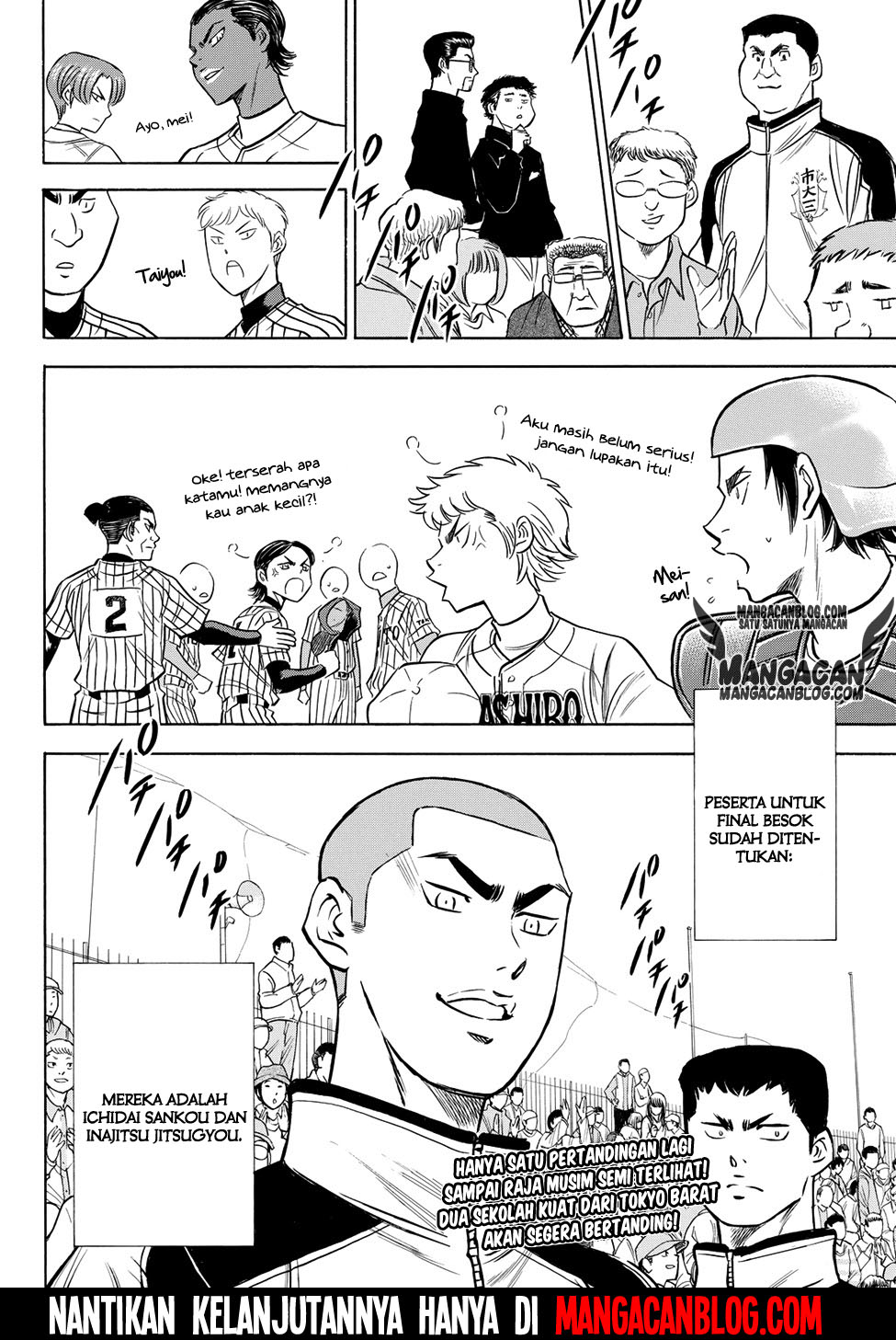 Diamond no Ace Act 2 Bab 48 halaman 19
