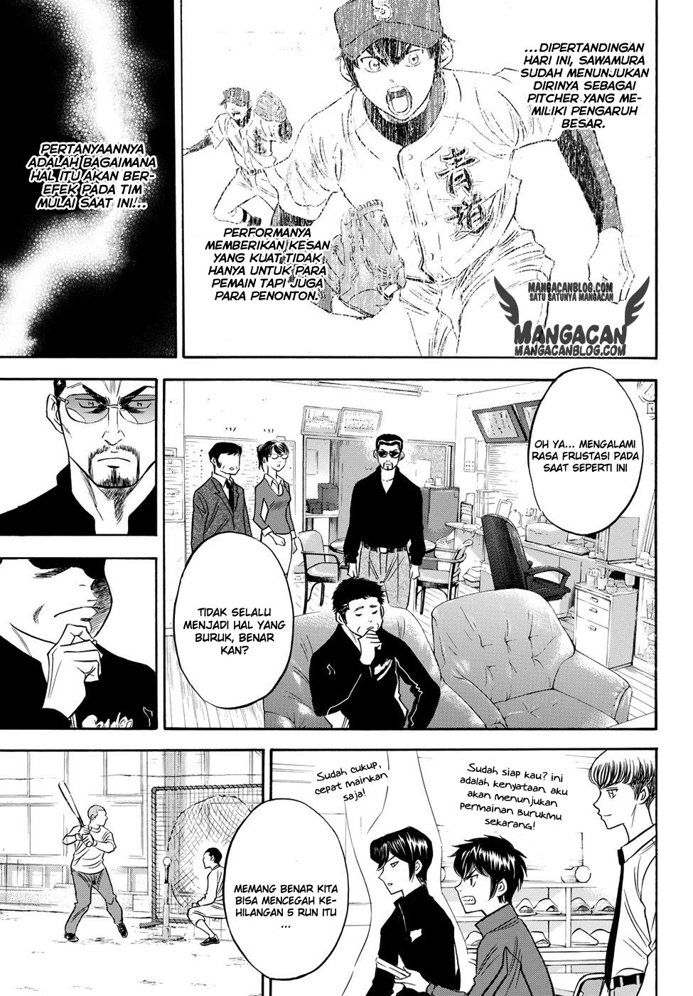 Diamond no Ace Act 2 chapter 49 halaman 10
