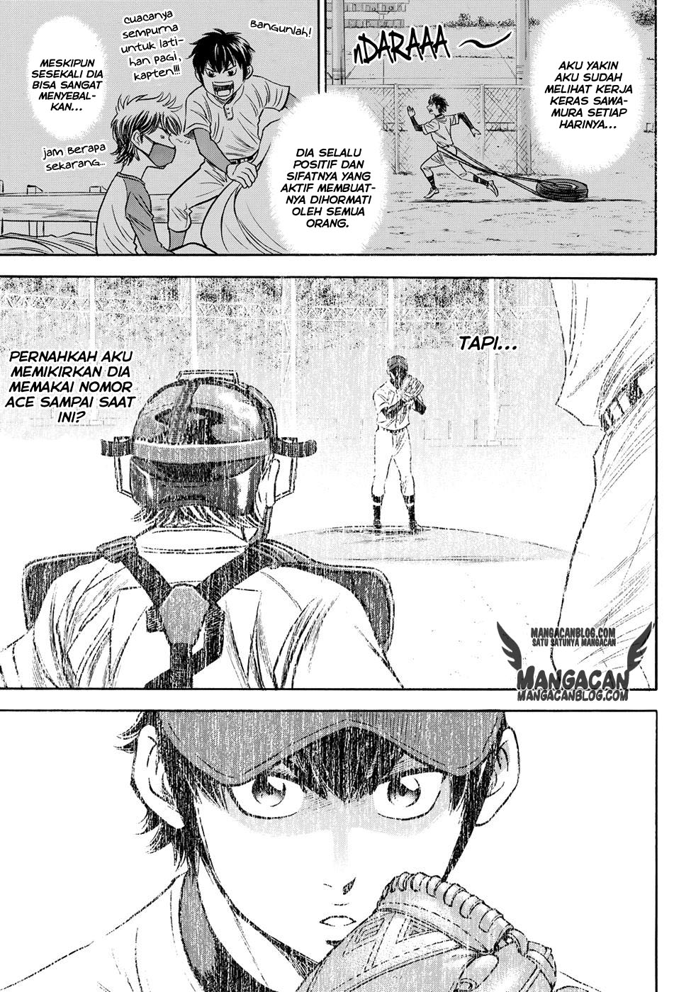 Diamond no Ace Act 2 chapter 49 halaman 14