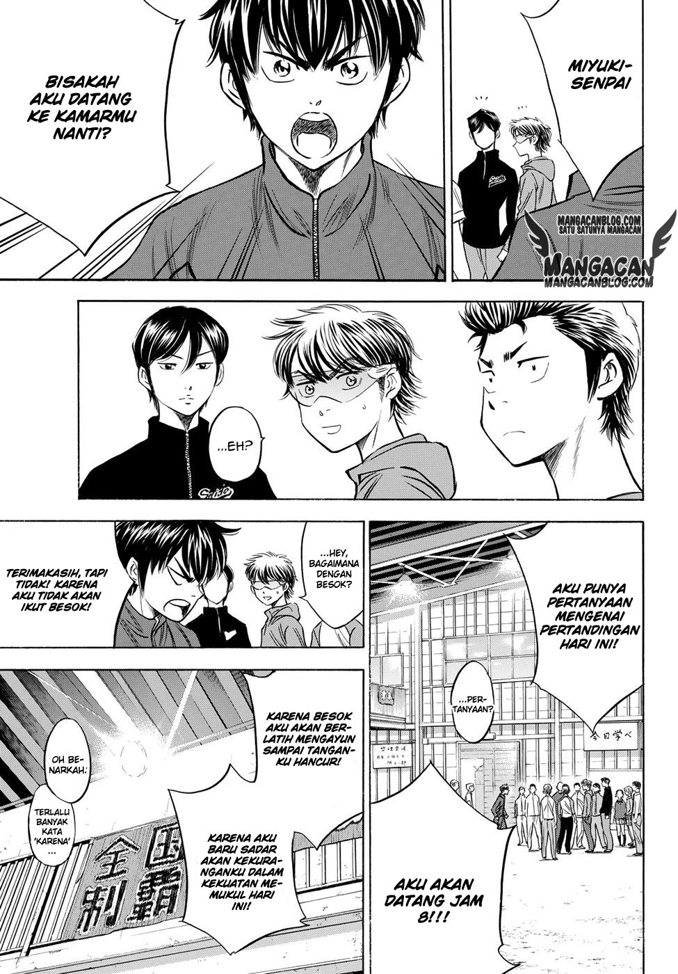 Diamond no Ace Act 2 chapter 50 halaman 13