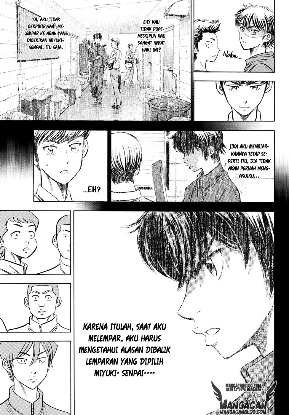 Diamond no Ace Act 2 chapter 50 halaman 15