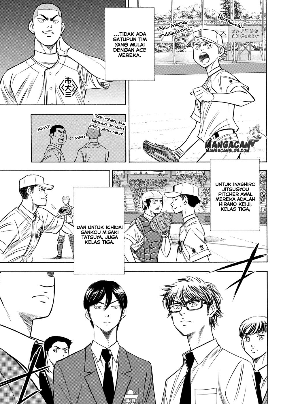 Diamond no Ace Act 2 Bab 51 halaman 6