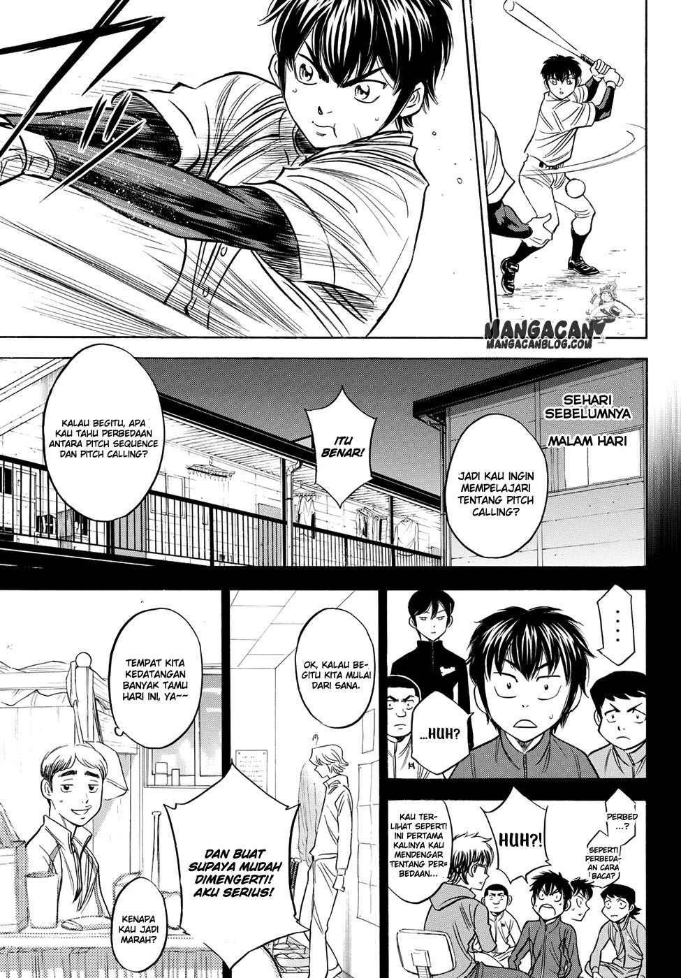 Diamond no Ace Act 2 Bab 51 halaman 9