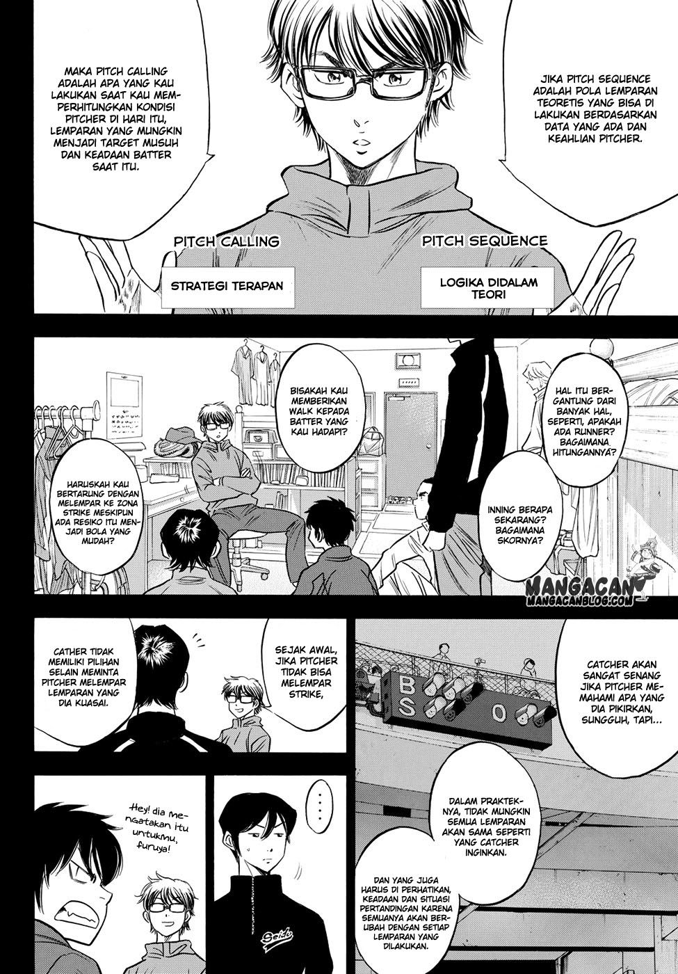 Diamond no Ace Act 2 Bab 51 halaman 10