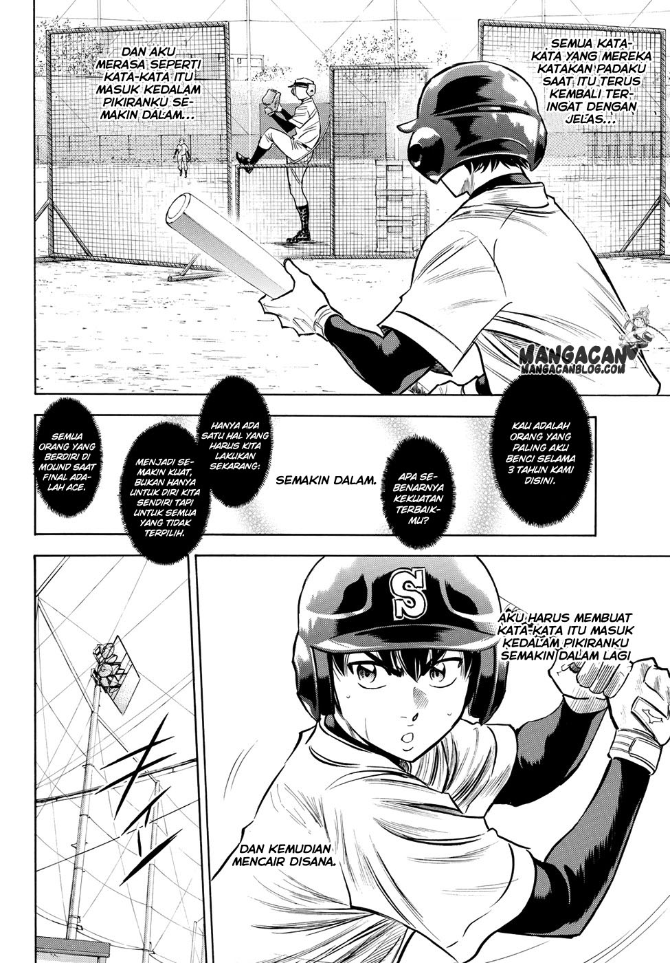 Diamond no Ace Act 2 Bab 51 halaman 13