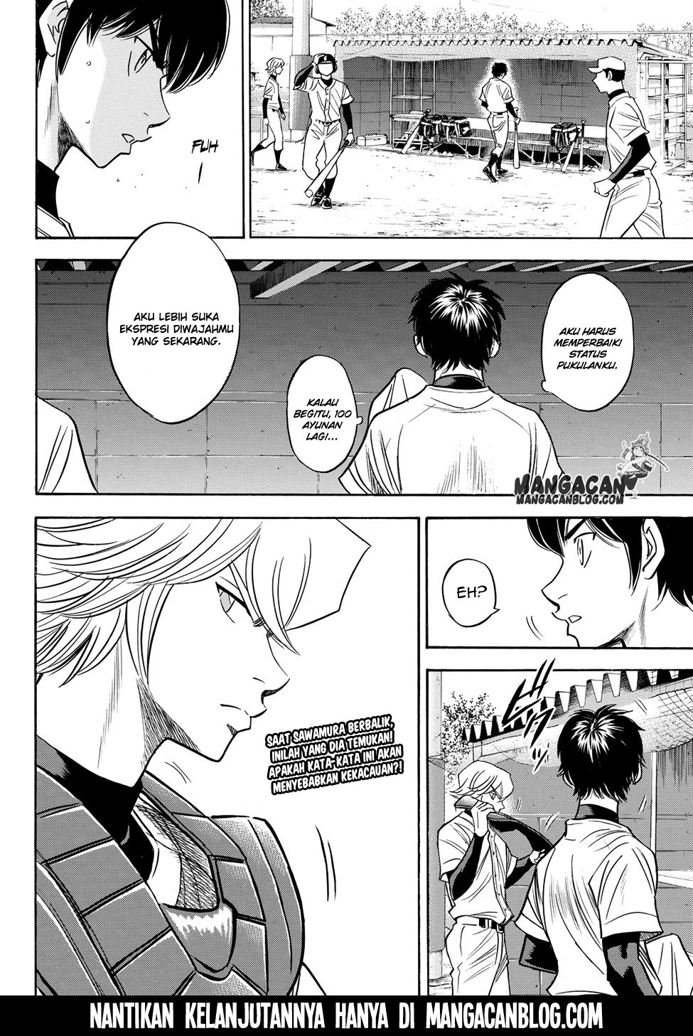 Diamond no Ace Act 2 Bab 51 halaman 21