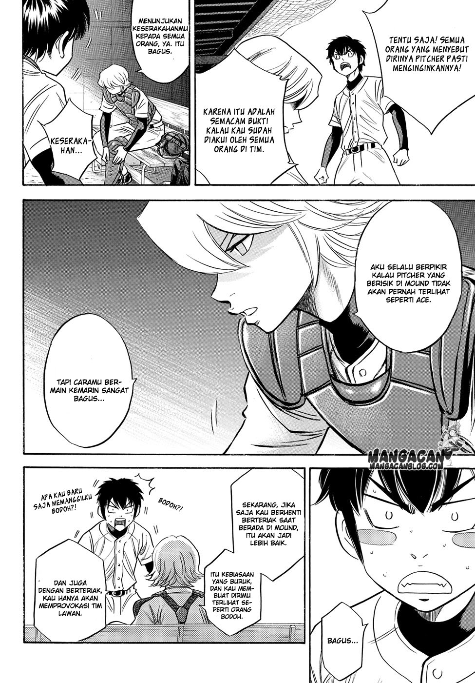 Diamond no Ace Act 2 chapter 52 halaman 4
